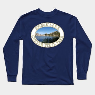 Sylvan Lake at Custer State Park in South Dakota Long Sleeve T-Shirt